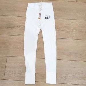 NWT! Skims Team USA Ribbed Ankle Leggings